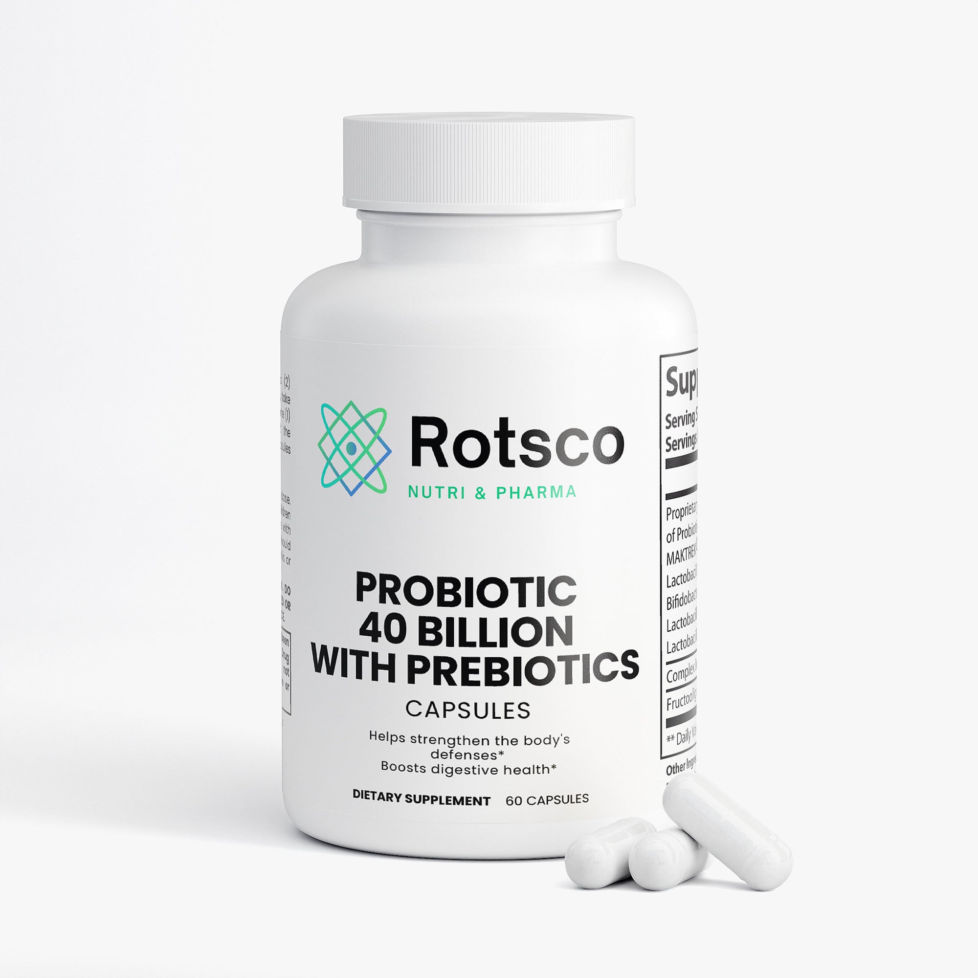 Probiotic 40 Billion with Prebiotics